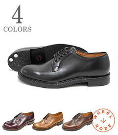 WHEEL ROBE ウィールローブ Made in JAPAN|#314ラスト|グッドイヤーウェルト製法|HORWEEN|クロムエクセル|ダービー『PLAIN TOE BLUCHER』【ブーツ・アメカジ】15066（Boots)(std-boots)