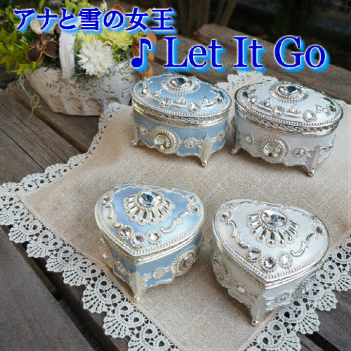 楽天市場 アナと雪の女王 Let It Go スワロフスキーアンチモニーオルゴール オルゴール プレゼント ギフト お返し 記念日 贈り物 誕生日 クリスマス ホワイトデー 宝石箱 ディズニー アナ雪 キラキラ オルゴールミュージアム