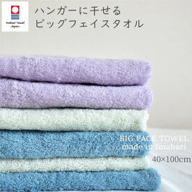 今治タオル ビッグフェイスタオル 乾きやすい 薄手 ミニバスタオル 毛羽落ちしづらい スタンダード 40 100 頭に巻く 小さめ バスタオル代わり 綿100％ 日本製 長い フェイスタオル 吸水 速乾 部屋干し おすすめ ふわふわ 軽い