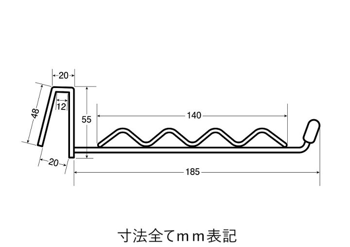 楽天市場 付け外し簡単 洋服掛けにも 長押物掛け 1セット2個入り クローム ブラック ポスト投函 ネコポス フック 長押フック 物掛け 物干し 物干し金物 物干し金具 洗濯物干し 長押 服 衣類 室内 日本製 オリバ