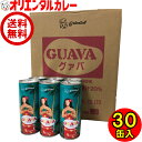 送料無料 （北海道・沖縄除く） オリエンタル グァバ グアバ ドリンク （30缶入）トロピカル 南国 こども 子供 レシピ 果汁 20%