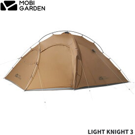 MOBI GARDEN モビ ガーデン LIGHT KNIGHT 3 ライトナイト3 山岳テント 3人用 アウトドア 軽量 登山 山岳 トレッキング ツーリング ダブルウォール スリーシーズン ナイロン テント