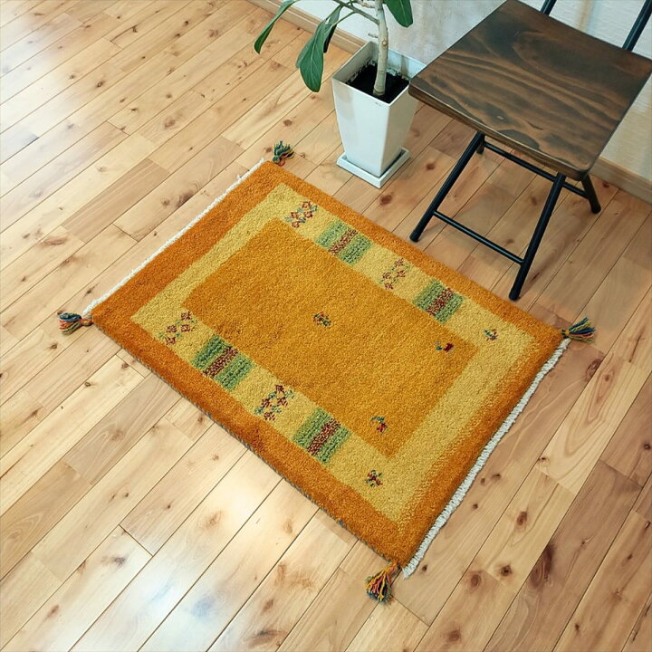 楽天市場】ぺルシャ ギャッベ 本場イラン産 ウール100% セール ギャベ 