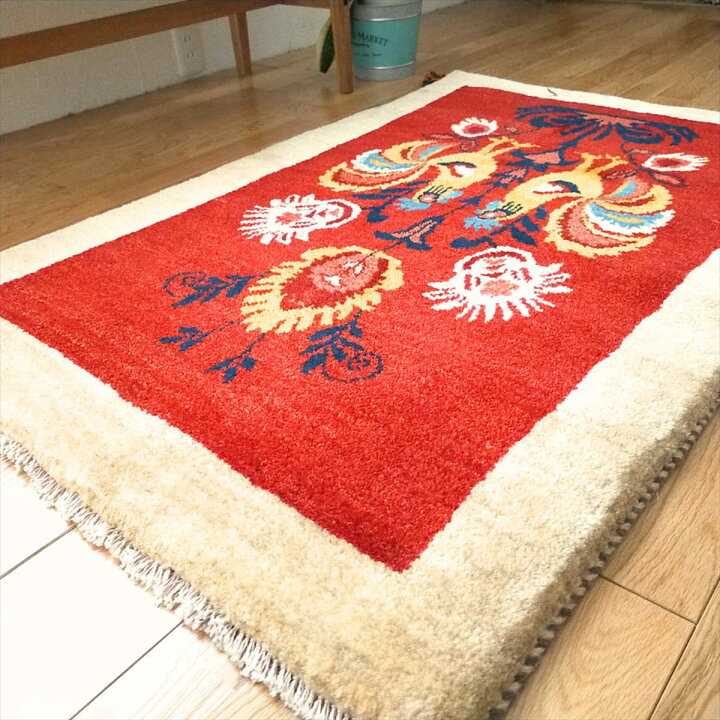 楽天市場】ペルシャ ギャッベ 【 本場 イラン産 】 玄関マット  