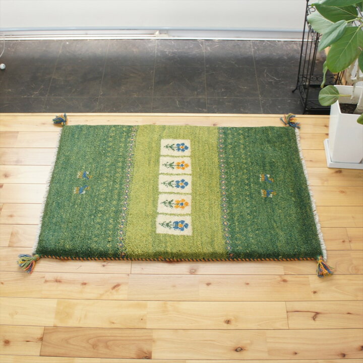 楽天市場】ペルシャ ギャッベ 本場イラン産 90x60cm 厚み 2.52cm  