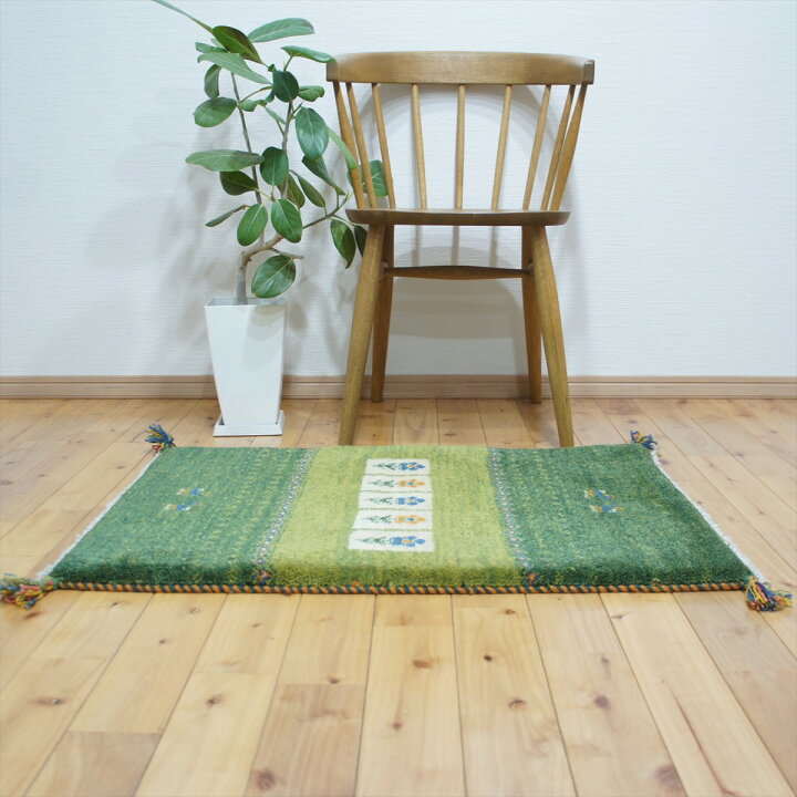 楽天市場】ペルシャ ギャッベ 本場イラン産 90x60cm 厚み 2.52cm  