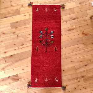 yV Mbx { CY 116x40cm  2.37cm bh ԐF F  ̖ M Gabbeh ԂS JVKC Vq \t@O ~ji[ ג Lb`}bg オy R