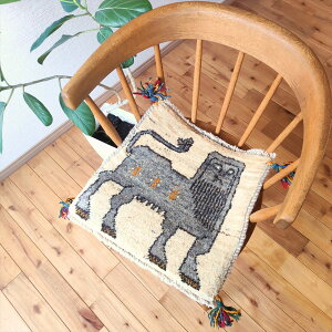 yV Mbx {CY zc 38x42cm  2.00cm AC{[ x[W O[ CI Z[ Mx CI `FA}bg E[100% VRf ؐ O~ O Gabbeh Ԃ