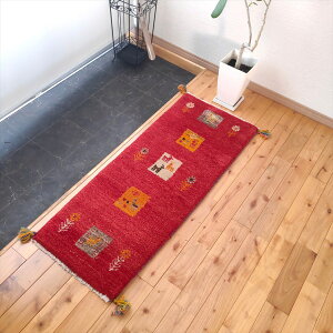 yV Mbx { CY 117x42cm  2.37cm bh ԐF F pl ̖ M Gabbeh ԂS JVKC Vq \t@O ~ji[ ג Lb`}bg オ
