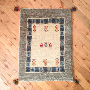 yV Mbx y{CYz 88x65cm  2.63cm AC{[ x[W O[ pl  ̖ M E[100% Z[ Mx փ}bg VRf ؐ D O~ O Gabbeh 