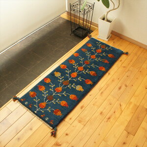 �y���V�� �M���b�x �y �{�� �C�����Y �z 118x42cm ���� 2.44m �u���[ �� �U�N�� �����̖� ���M �~�j�����i�[ �ג��� �L�b�`���}�b�g �オ��y ��_�� �ӂ��ӂ� ���� Gabbeh �Ԃ��������S �M���x �V