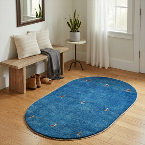 yV Mbx {CY փ}bg ȉ~` ^ 12383cm  2.67cm Vv u[ n F E[100% VRf ؐ Z[ Mx DO~ O Gabbeh ԂS 