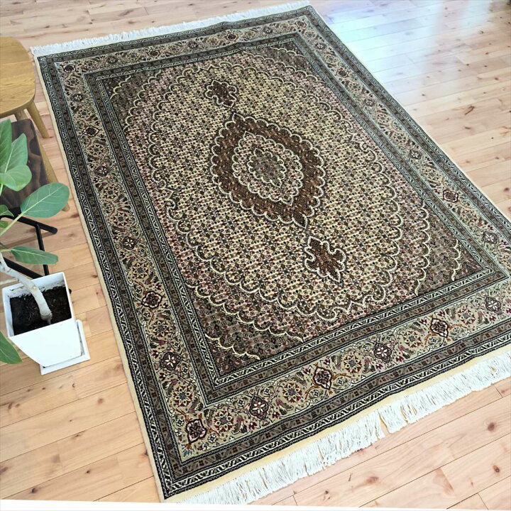 楽天市場】ペルシャ絨毯 【本物イラン産】 タブリーズ産  