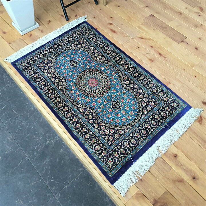 楽天市場】ペルシャ絨毯 【本物イラン産】 クム シルク ムサヴィ工房 