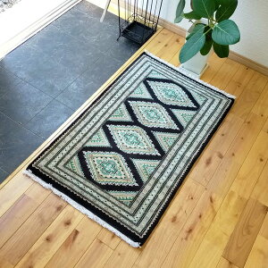 yď߂D胉O pLX^O~ փ}bg 94x60cm  0.88cm D J[ybg ubN  BLACK   邢 킢