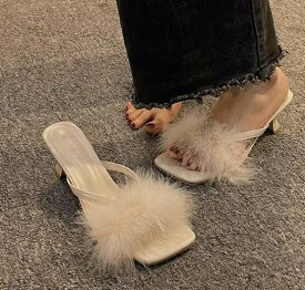 華奢 おしとやか レディース ミュール ドレスシューズ レースアップシューズ ストラップシューズ 3cm ファー かわいい 大人可愛い きれいめ シンプル 上品 おしゃれ レトロ フォーマル エレガント ラブリー キュート ガーリー 華やか シック クラ 韓国 オルチャン