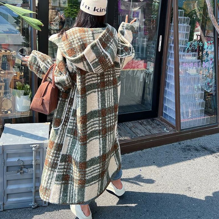 楽天市場】レディース コート アウター 上着 ロング 長袖 フード 