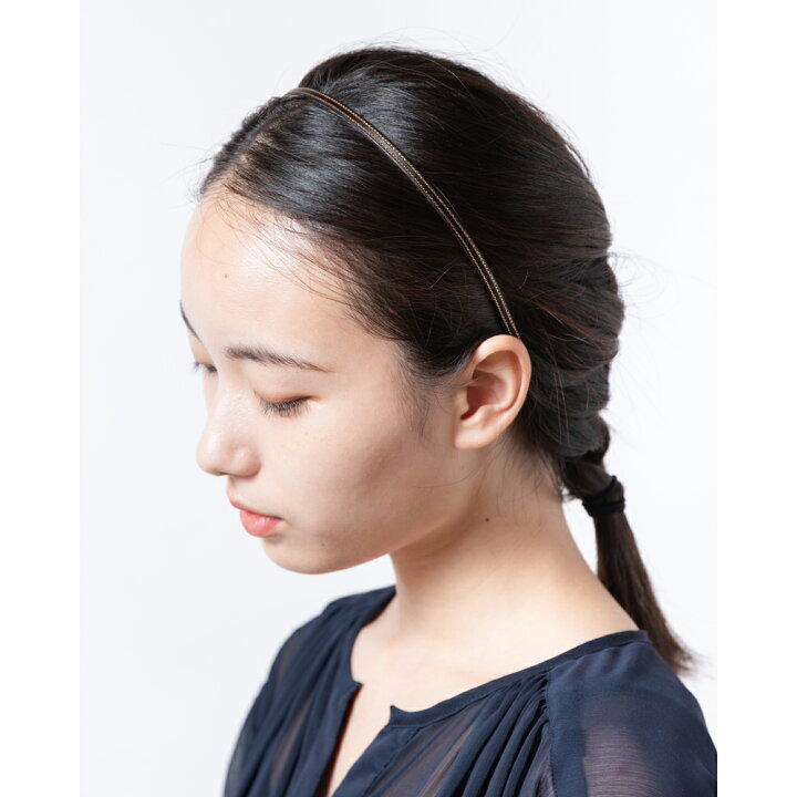 楽天市場 ヘアアクセサリー カチューシャ サテン ゴールド 細 大人 シンプル おしゃれ 落ち着き アイボリー ワイン ブラック 送料無料 Origami