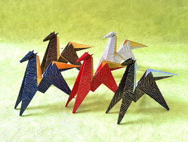 新作　くらべ馬　 おりがみセット　干支　十二支　　(午・馬)