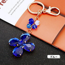 バッグチャーム クローバー 幸運の四つ葉 タッセル キーホルダー おしゃれ かわいい アクセサリー ラインストーン キーチェーン プレゼント 最適 アクセサリーチャーム バッグチャーム 四葉のクローバー ハッピークローバー モチーフ プレゼント レディース 女性向け