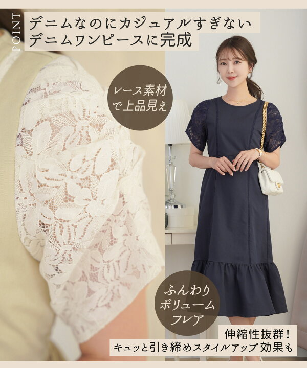 楽天市場】TIME-SALE レディース 春 夏 半袖 デニム コットン きれいめ 