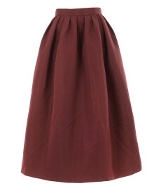 手洗い可 新色追加 S/M/L 日本製 無地 フレア 大人カジュアル きれいめ オケージョン ふんわり ジョイントスペース グログラン タック スカート ロング丈 Liala×PG 全5色｜lpg611-1399【7】