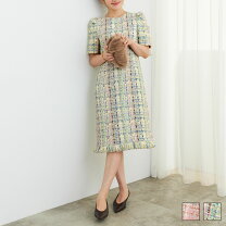 楽天市場】Liala×PG カシュクール ワンピースの通販