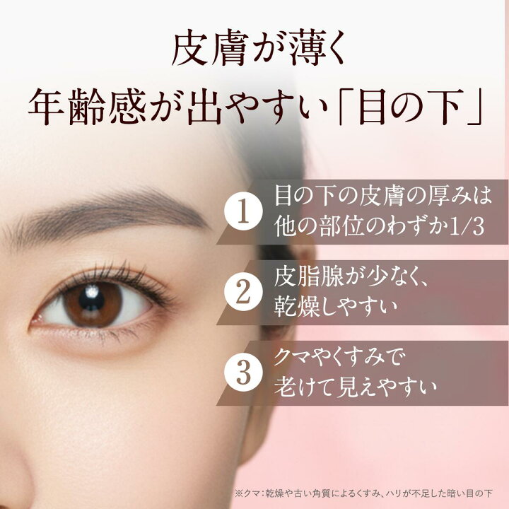 楽天市場】【10%OFFクーポン配布中】目の下専用 アイクリーム クマ 