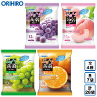 送料無料 公式ショップ限定 福袋 オリヒロ ぷるんと蒟蒻ゼリー 全4フレーバー 28袋セット orihiro こんに…