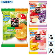 送料無料 公式ショップ限定 福袋 オリヒロ ぷるんと蒟蒻ゼリー 全6フレーバー 15袋セット orihiro こんに…