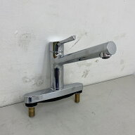【中古】 A09842 シングル混合水栓 TOTO TKS05310J キッチン・厨房用水栓金具 台付き2穴　【家庭用】【業…