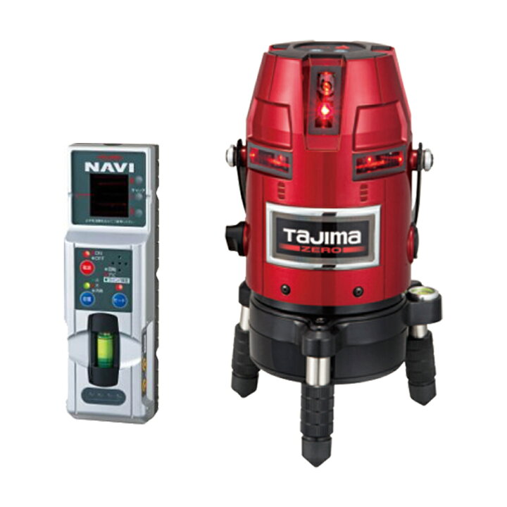 楽天市場】タジマ レーザー墨出し器 NAVI ZERON-KJC (本体+受光器のみ 