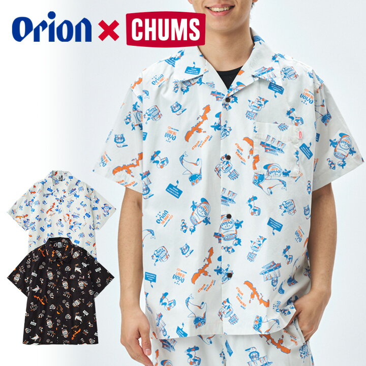 楽天市場】【ORION×CHUMS コラボ25春夏】OKINAWA CALLING Shirt 総柄 