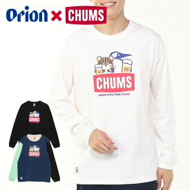 【 ORION × CHUMS コラボ25FW 】OWYC イリオモテヤマネコ カリー！ロングスリーブTシャツ オリオンビール Tシャツ オリオンTシャツ 沖縄 S M L XL 2XL ブラック ホワイト クレイジー ロゴ Tシャツ メンズ レディース グッズ お土産 沖縄旅行 家族 ペア チャムス chums