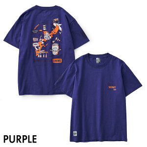 �yORION×CHUMS �R���{25�t�āzOKINAWA CALLING T-Shirt �`�����X T�V���c �I���I���r�[�� t�V���c �I���I��t�V���c ���� S M L XL 2XL �X�J�C �O���[�W�� �u���b�N �z���C�g �p�[�v�� Canyon-Dye ���S �����Y ��