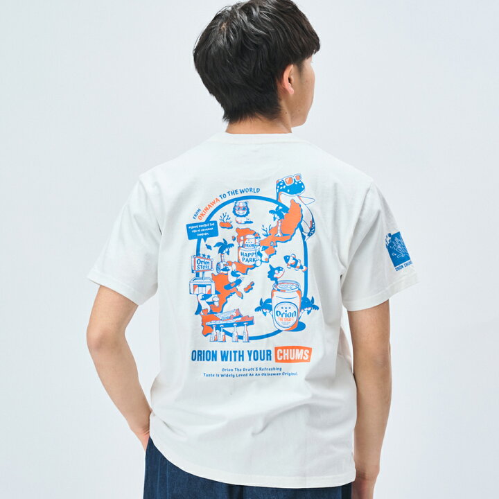 楽天市場】【ORION×CHUMS コラボ25春夏】OKINAWA CALLING T-Shirt 