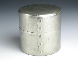 茶筒◆ 銅 錫被 八半斤 【御祝ギフト】 茶器