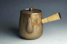 急須◆ 銅 手づくり 生地色 高形 茶器