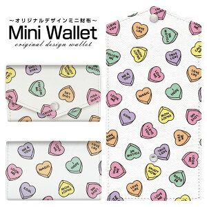 �L�x�ȃf�U�C������I�ׂ� �I���W�i�� �f�U�C�� �~�j���z Mini Wallet LOVE HEART(�����_��)�����Y ���f�B�[�X �������z �������T�C�t �~�j�E�H���b�g �J�[�h�P�[�X �R�C���P�[�X �v���[���g �M�t