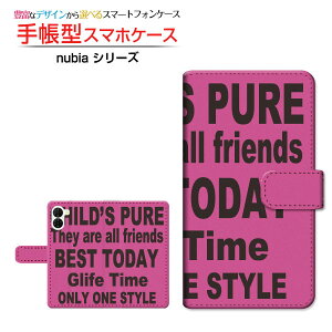 nubia S2R [Z6305R]�k�r�A �G�X�c�[�A�[���y�V���o�C���蒠�^ �J�������Ή� �X�}�z�J�o�[ �N���A�P�[�X�t �u�b�N�^���S PINK