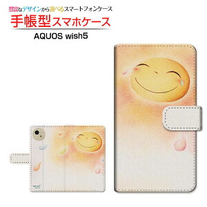 AQUOS wish5 [SH-52F]�A�N�I�X �E�B�b�V���t�@�C�udocomo Y!mobile�蒠�^ �J�������Ή� �X�}�z�J�o�[ �N���A�P�[�X�t �u�b�N�^���ƏΊ�Ɨ�
