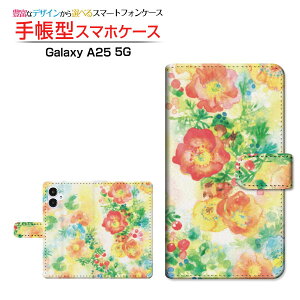 Galaxy A25 5G [SC-53F SCG33 SM-A253]MNV[ G[gDGeB t@C t@CW[docomo au SoftBank Y!mobile UQ mobile蒠^ JΉ X}zJo[ NAP[Xt ubN^Flowers dance