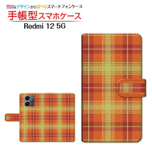 Redmi 12 5G [XIG03]���b�h�~�[ �g�D�G���u �t�@�C�u�W�[au UQ mobile�蒠�^ �J�������Ή� �X�}�z�J�o�[ �_�C�A���[�^ �u�b�N�^Plaid(�`�F�b�N��) type005