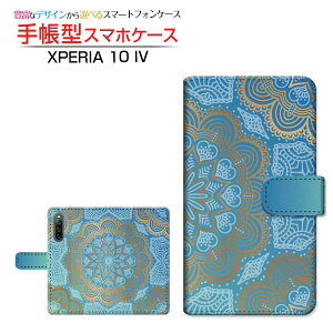 XPERIA 10 IV [SO-52C SOG07]�G�N�X�y���A �e�� �}�[�N�t�H�[docomo au SoftBank UQ mobile�蒠�^ �J�������Ή� �X�}�z�J�o�[ �_�C�A���[�^ �u�b�N�^Oriental(type003)