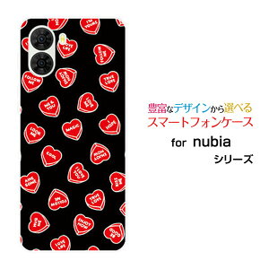 nubia S2 [A504ZT]nubia S2R [Z6305R]Y!mobile �y�V���o�C���I���W�i�� �f�U�C���X�}�z �J�o�[ �P�[�X �n�[�h TPU �\�t�g �P�[�XLOVE HEART(�u���b�N�E�����_��)