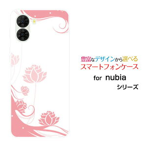 nubia S2 [A504ZT]nubia S2R [Z6305R]Y!mobile �y�V���o�C���I���W�i�� �f�U�C���X�}�z �J�o�[ �P�[�X �n�[�h TPU �\�t�g �P�[�XPastel Flower type006