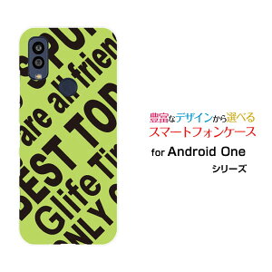 Android One S10 [S10-KC]�A���h���C�h ���� �G�X�e��Y!mobile�I���W�i�� �f�U�C���X�}�z �J�o�[ �P�[�X �n�[�h TPU �\�t�g �P�[�XRogo (YELLOWISH GREEN)