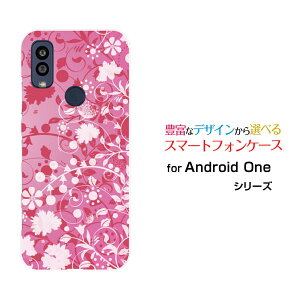 Android One S10 [S10-KC]AhCh  GXeY!mobileIWi fUCX}z Jo[ P[X n[h TPU \tg P[XFlower Garden (sN)