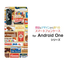 Android One S8 [S8-KC]アンドロイド ワン エス エイトY!mobileオリジナル デザインスマホ カバー ケース ハード TPU ソフト ケースチョコレート