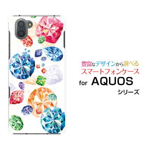 AQUOS R3 [SH-04L SHV44]ANIX A[X[docomo au SoftBankIWi fUCX}z Jo[ P[X n[h TPU \tg P[XJewel parade